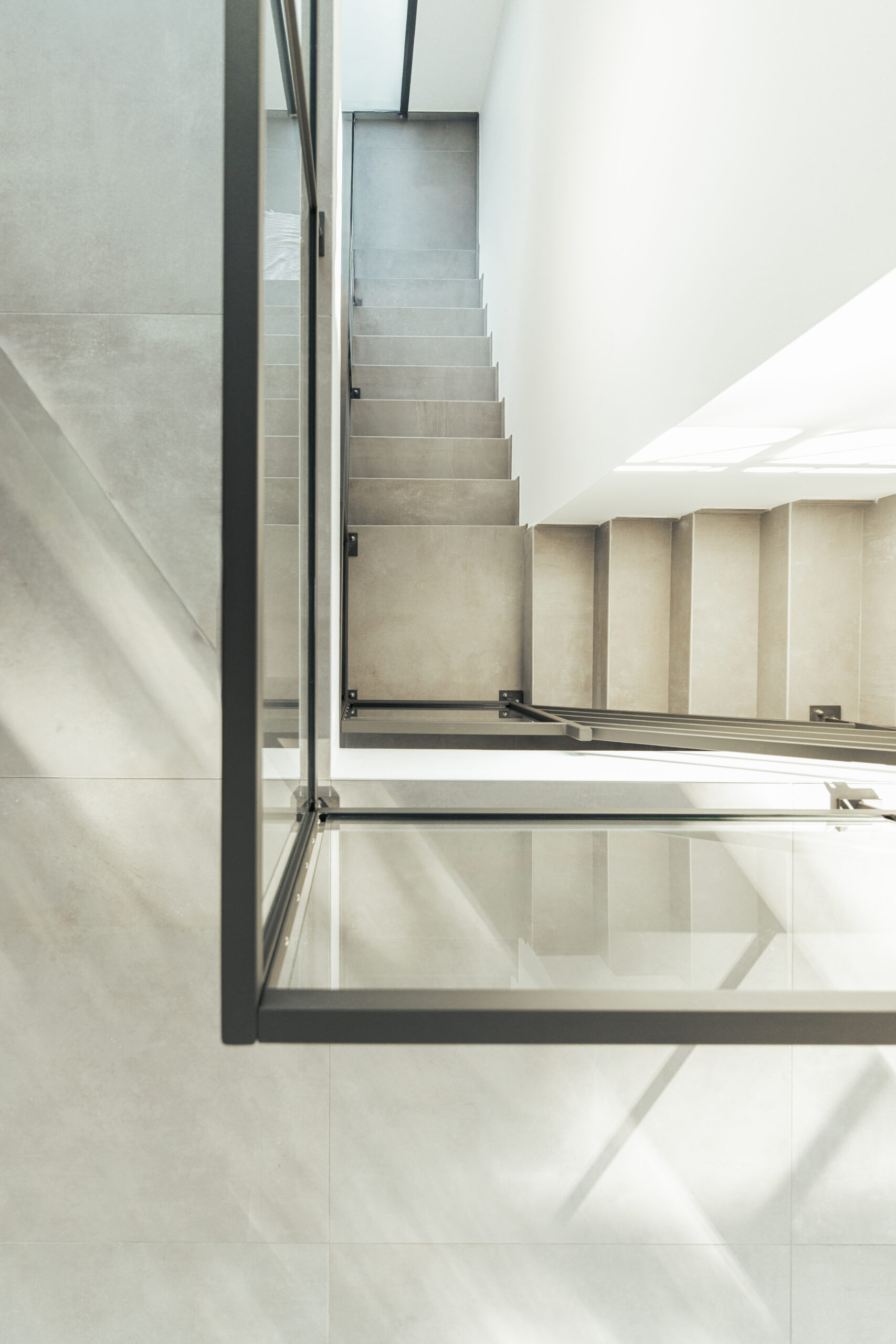 Escalier d'une maison individuelle sur Chambéry