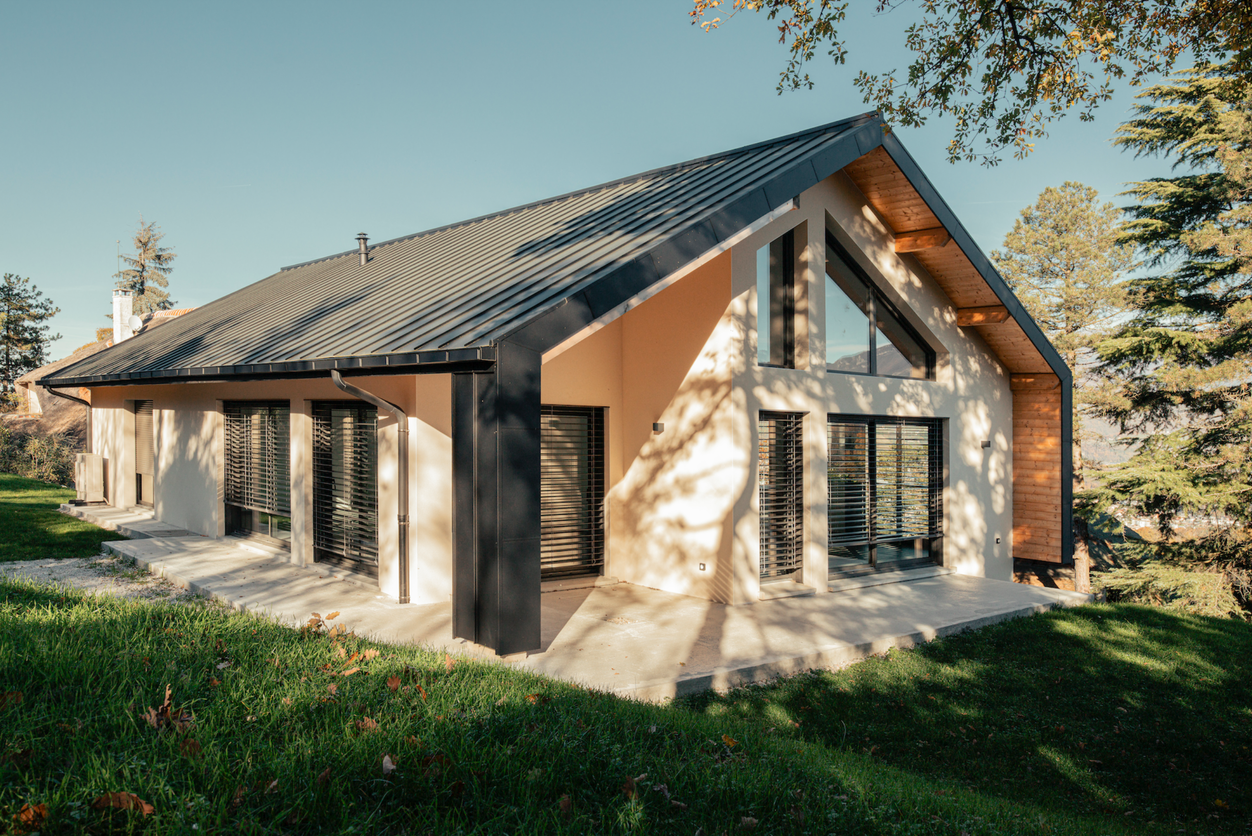 Projet réalisé par Maison Alpes Savoie sur la commune de chambéry,