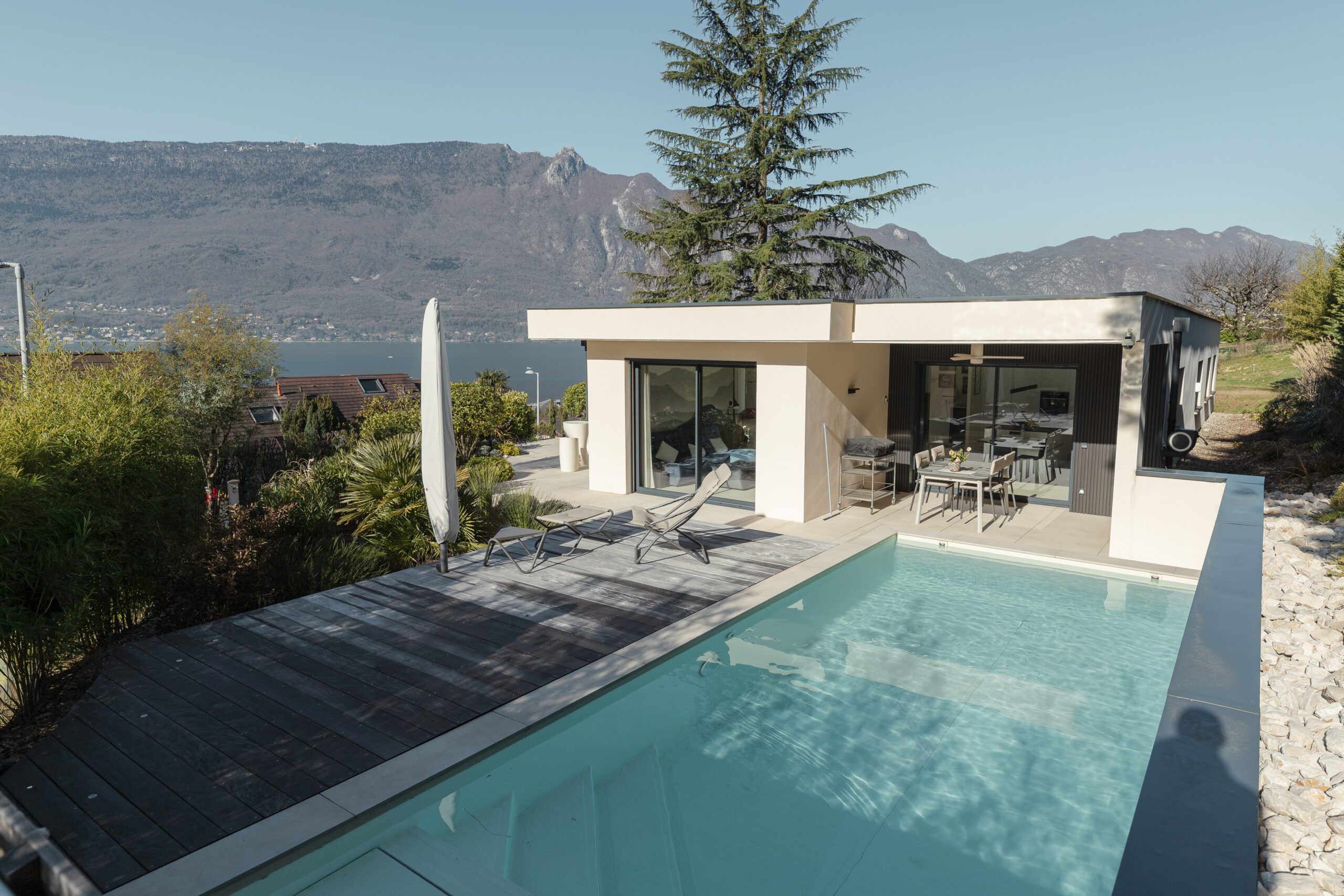 Projet de construction de maison individuelle sur Tresserve, en Savoie.