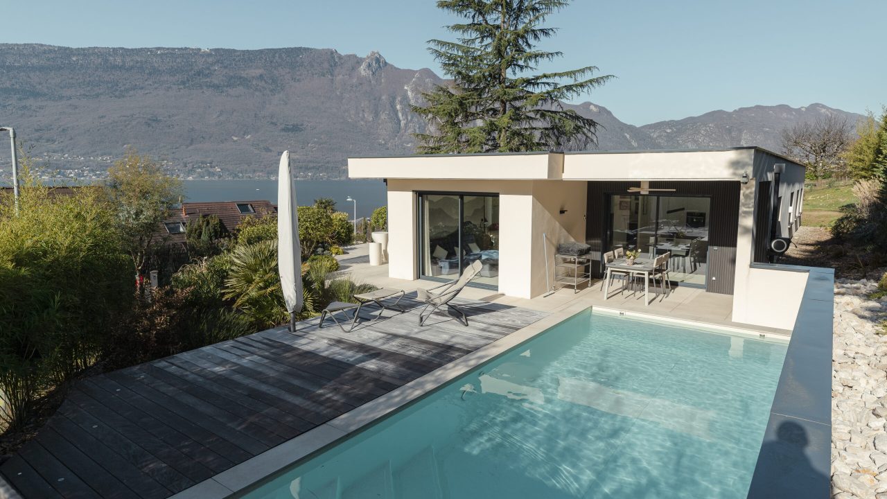 Projet de construction de maison individuelle sur Tresserve, en Savoie.